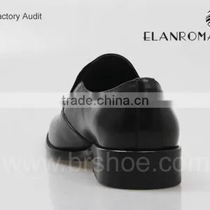 Gentle Real First Layer Calf Leather Black Monk Strap Men Dress Shoes thumbnail-5
