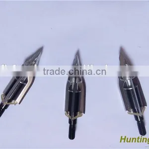 Archery Broadheads 3 Rotary Blade Hunting Shooting Archery Bow Arrow Tips For Crossbow Compound Arrow thumbnail-2