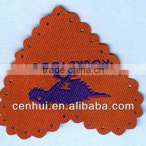 2015 Cheapest Embroidery Laser Cut Woven Patches thumbnail-1