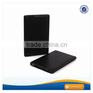 AWC714 2000mah Portable Slim Card Usb Smart Power Bank for Samsung With Fast Charger thumbnail-1