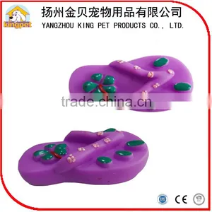 Pet Chew Accessories Rubber Squeaky Dog Shoe Toy thumbnail-4
