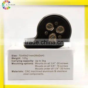 Camera Accessories Video Shooting Mount Head Mini Camera Head Quick Release One thumbnail-5