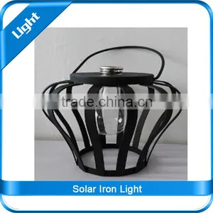 Outdoor Solar Iron Light for Garden and Park thumbnail-1