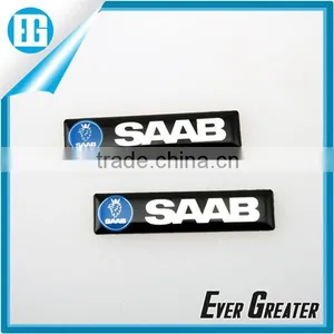 Custom Top Value Aluminum Sticker Emblems 3M Tape Metal Sticker Custom Metal Logo Stickers thumbnail-1