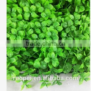 New Designe Artificial Hot Sale Leaf Green Wall for Garden Decor thumbnail-3