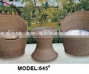 Rattan Roma Bistro Round Set for Outdoor Garden Furniture thumbnail-3