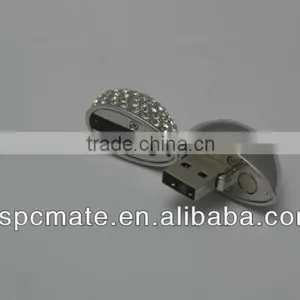 Crystal Heart Usb Flash Drive for Promotion Gift thumbnail-1