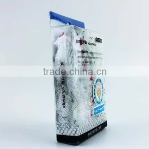 Hot Clear Shower Cap PVC Packing Box thumbnail-1