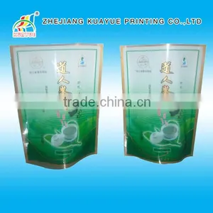 Customized New High Quality Plastic Stand up Pouch With Zippers for Tea thumbnail-1