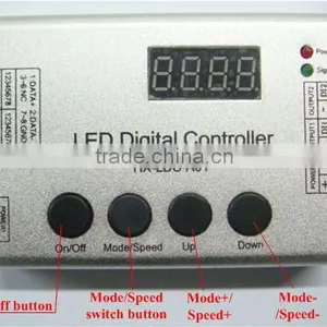4Keys RF Remote Controller for LED Strip,LED Controller With SD Card thumbnail-1