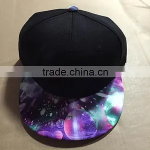 New Style 6 Panels Custom Designed Snapback Dye Sublimation Hip Hop Snapback Cap/Hat thumbnail-3