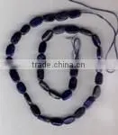 Plain Oval Lapis Beads thumbnail-1