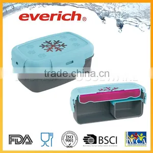 Wholesale Easy Cleaning Durable Plastic Food Container With Divider thumbnail-2