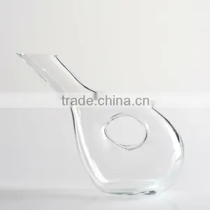 Glass WINE DECANTER CARAFE in Gift Box thumbnail-1
