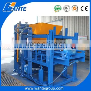 Wante Machinery QT4-15C Automatic Hydraulic Concrete Block Machine Price thumbnail-2
