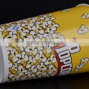 Wholesale Cardboard Laminating 32oz/46oz/64oz/85oz Popcorn Bucket thumbnail-4
