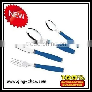 Tableware Set Stainless Steel Plastic Cutlery Set With Iron Stand thumbnail-1