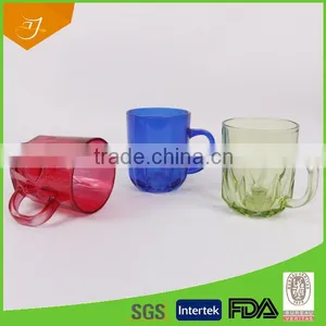 Colorful 10oz Drinking Glass Cup thumbnail-2