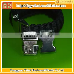 Yukai Hot Selling Metal Alloy Side Release Buckle for Paracord Bracelet thumbnail-2