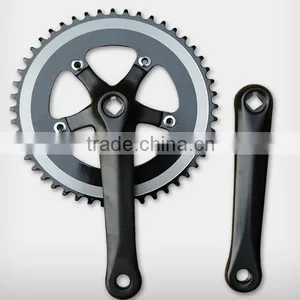 Steel and Alloy 42/52T Bicycle Chainwheel and Cranks thumbnail-2
