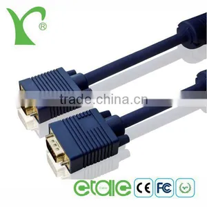High Quality 15pin VGA Cable With Two Ferrites thumbnail-1