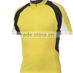 Short Sleeve Cycling Jersey 100% Polyester Birdeye Micro Mesh Fabric thumbnail-1