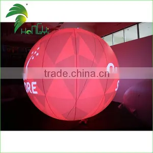 Beautiful Red Pretty Priting Event Decoration Wholesale PVC Inflatable LED Balloon thumbnail-4