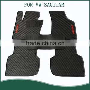 Factory Wholesale Full Set Position Auto Car Floor Mats For VW SAGITAR thumbnail-2