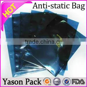 Yason Aluminum Foil Bag With Clear Window Anti-static Bag for Electronic Packaging Aluminum Bag With Bottom Gusset thumbnail-1
