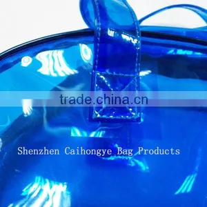 Hot Sale Pvc Transparent Tote Bag,top Quality Pvc Transparent Bag thumbnail-2