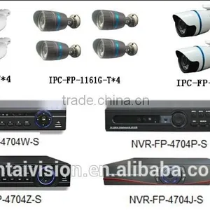 4ch CCTV POE NVR KIT With 4pcs Waterproof Camera thumbnail-1