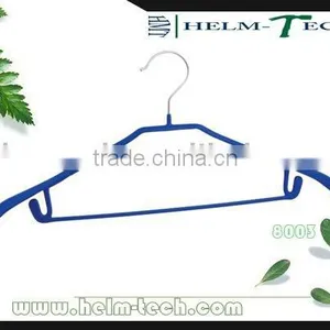 PVC Coated Anti-slip Metal Clothes Hanger thumbnail-1