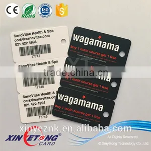 2015 Popular Three up Standard Plastic PVC Key Tag Combo Cards thumbnail-4
