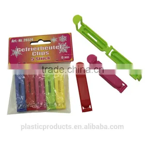 Hot Selling Colored Plastic Food Bag Clips thumbnail-2