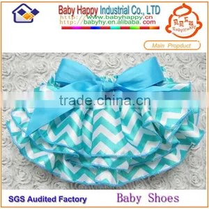 Wholesale China Shenzhen Bright Color Cool Fancy Satin Fashion Clothing Cheap Price Baby Bloomer thumbnail-1