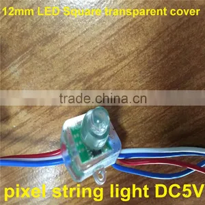 Transparent Cover 12mm WS2811 Light Led Pixel,waterproof IP68 12mm Dot Pixel Led Light String Supplier's Choice thumbnail-6