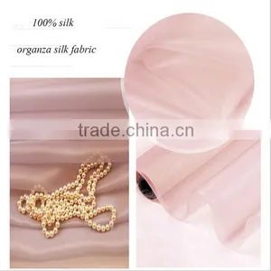 Fashion Custom 108cm Chinese Printed 100% Pure Silk Fabric /100% Silk Organza Fabric thumbnail-4
