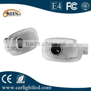3D Led Car Door Logo Light 12V Interior Dome Lamp Easy Installation for W221 2006-2013 thumbnail-2