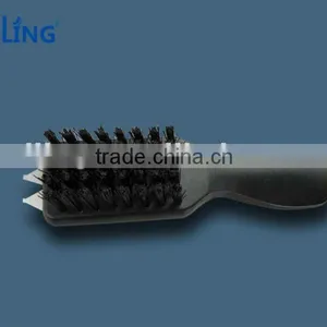 Black Wooden Handle Shoe Brush thumbnail-1