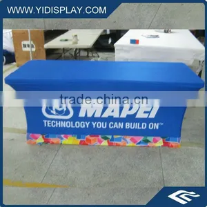 YIDISPLAY Custom Company Logo Printed Cloth for Center Table thumbnail-1