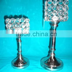Crystal Square Votive Holder thumbnail-1
