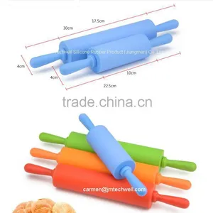Non Stick Fondant Tools Silione Rolling Pin thumbnail-1