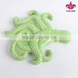 Bulk Cheap Ceramic Wall Plaque Home Decor With Octopus Design thumbnail-5
