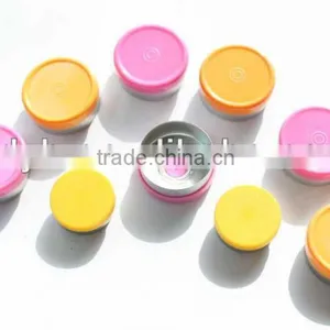20mm Plastic and Aluminum Flip off Cap thumbnail-1