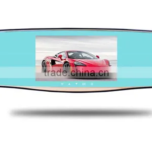 Dual Lens Dvr Car Rearview Mirror Dash Camera G-Sensor HD 1080P 5 Inch 140 Degree thumbnail-3