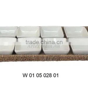 Seagrass Tray for Serving Tea thumbnail-1