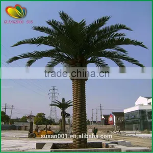 Top Quality Artificial Palm Tree Fiberglass Artificial Date Palm Tree thumbnail-2