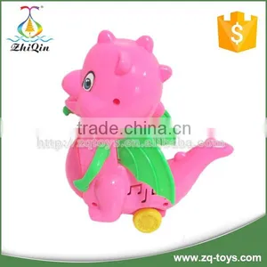 Pull String Plastic Toy Dinosaur for India Market thumbnail-2