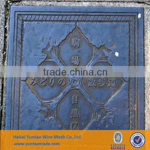 D400 en 124 Round Ductile Iron Manhole Cover Cast Iron thumbnail-1