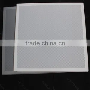 Fire Proofing Perforated Aluminum Sheet False Ceiling Tiles 600x600 mm thumbnail-1